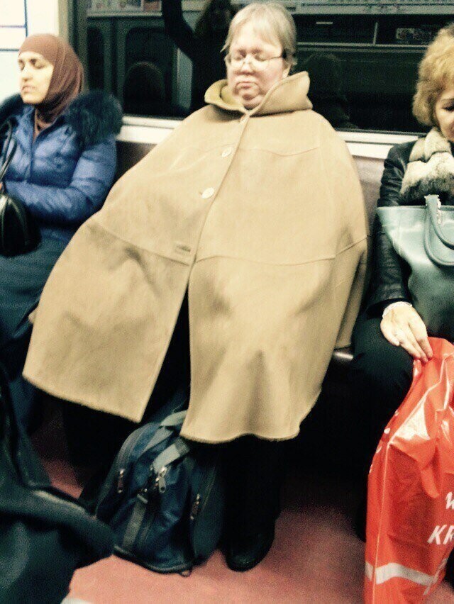 Модники в русском метрополитене