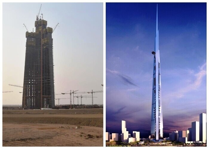 Выше облаков: в Саудовской Аравии скоро появится небоскрёб высотой 1 км