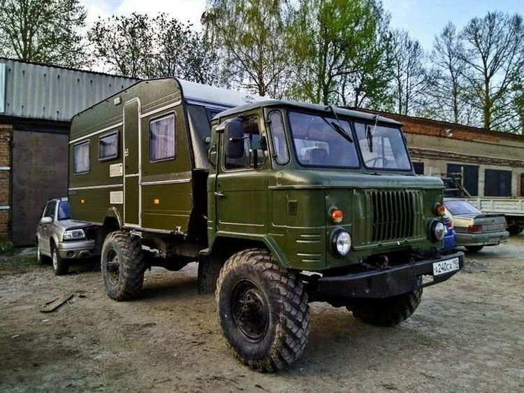 Кемпер своими руками из ГАЗ-66 за полмиллиона рублей