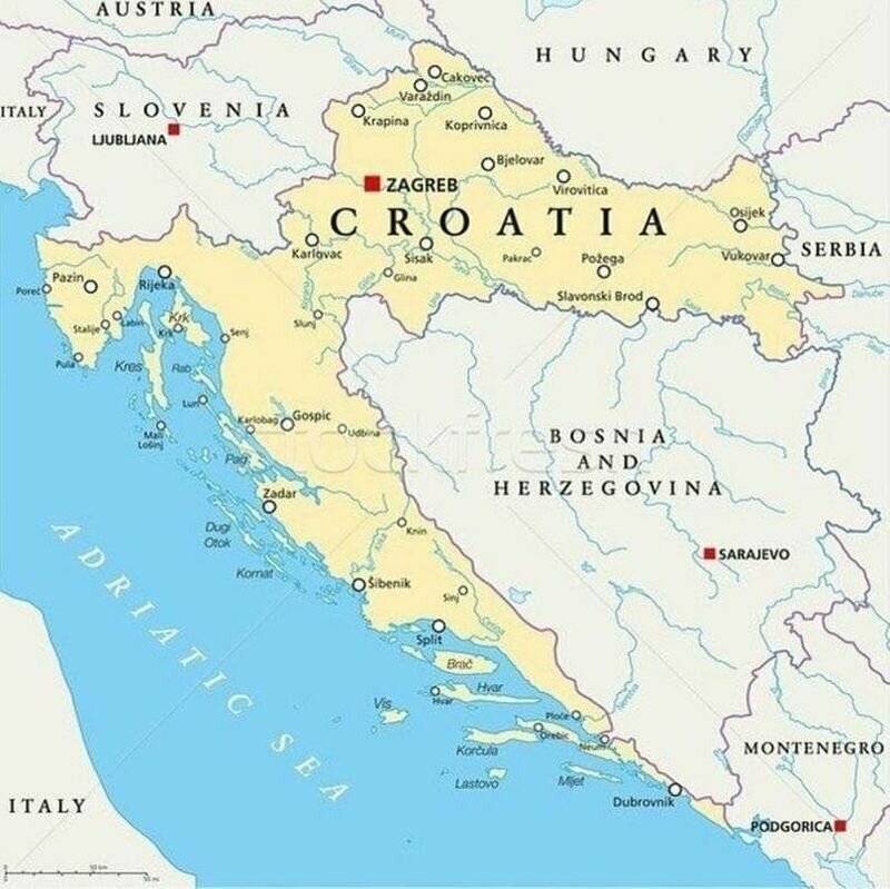 Босния и Герцеговина: «Я хочу поплавать!» Хорватия: «Нет»