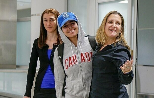 18-летняя саудитка получила убежище в Канаде