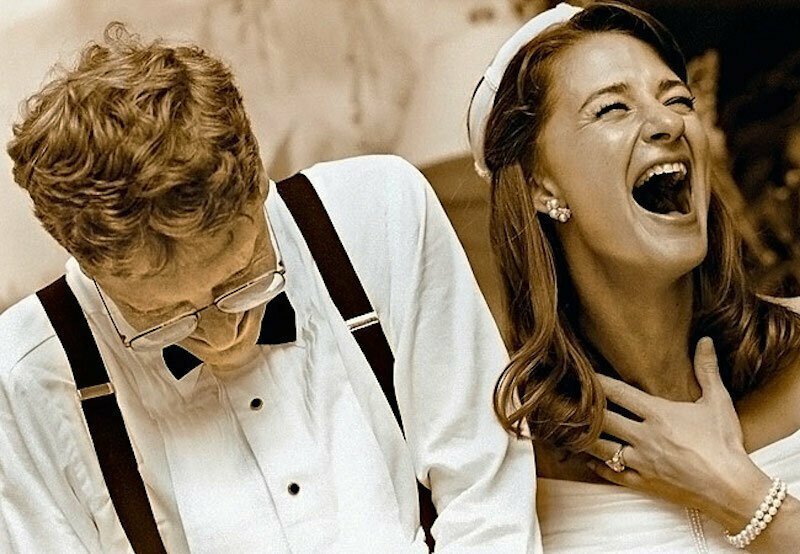 Свадьба Билла и Мелинды Гейтс