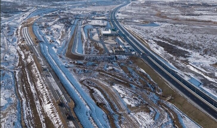 Километровый железнодорожный тоннель проложили на подходах к Крымскому мосту возле Керчи