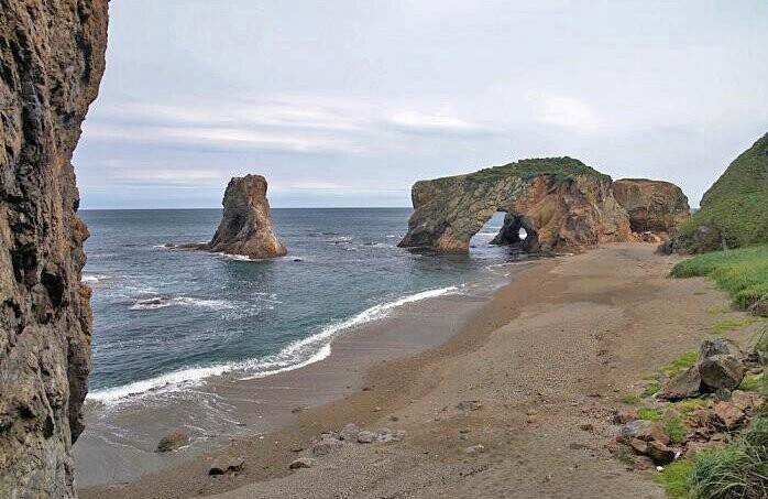 Мыс великан сахалин на карте фото