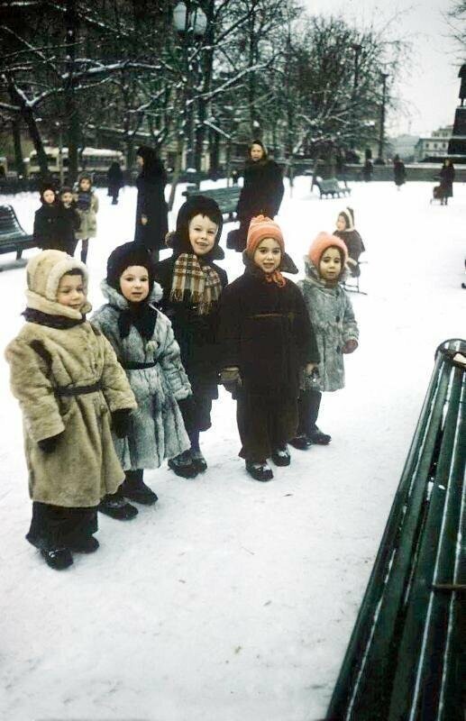Гоголевский бульвар, 1959 год.