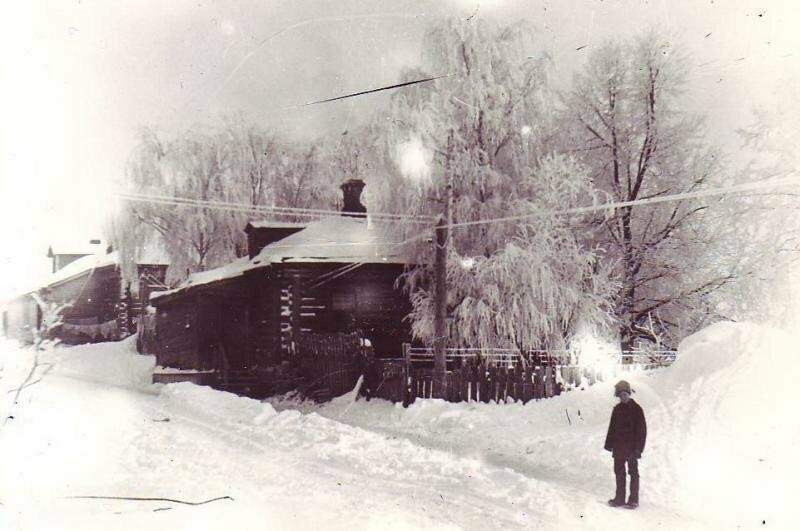 Частные дома на берегах реки Таракановки, 1925 год.