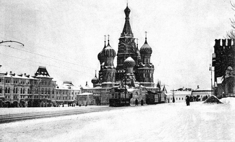 Красная площадь, вторая половина 1900-х годов.