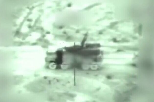 Армия Израиля опубликовала видео уничтожения комплекса «Панцирь» в Сирии