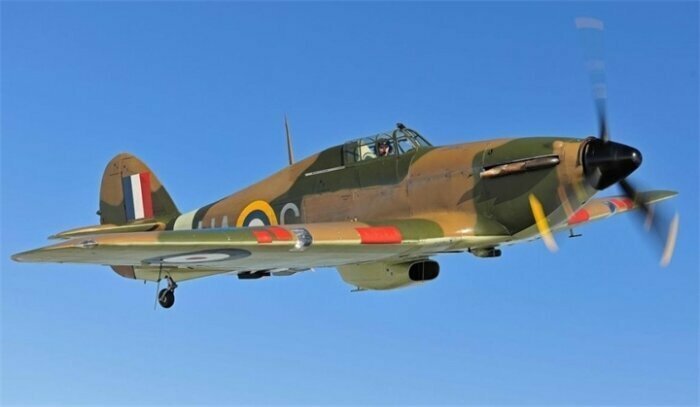 Истребитель Hawker Hurricane, $2,1-2,6 миллиона