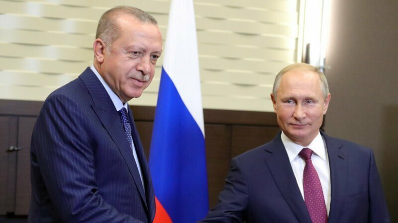 Путин и Эрдоган обсудили строительство «Турецкого потока»