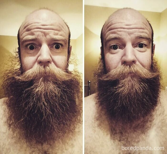 47. "Моя первая стрижка бороды за три года"