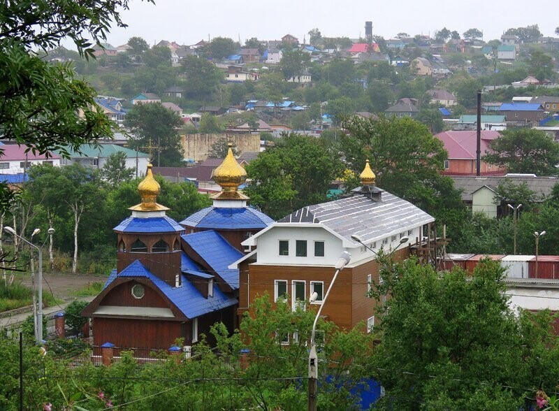 Корсаков (Отомари). Порт у рыбьего хвоста