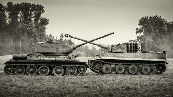 Дуэль Т-34 и пантеры на курской дуге. такого в танковой истории больше не было
