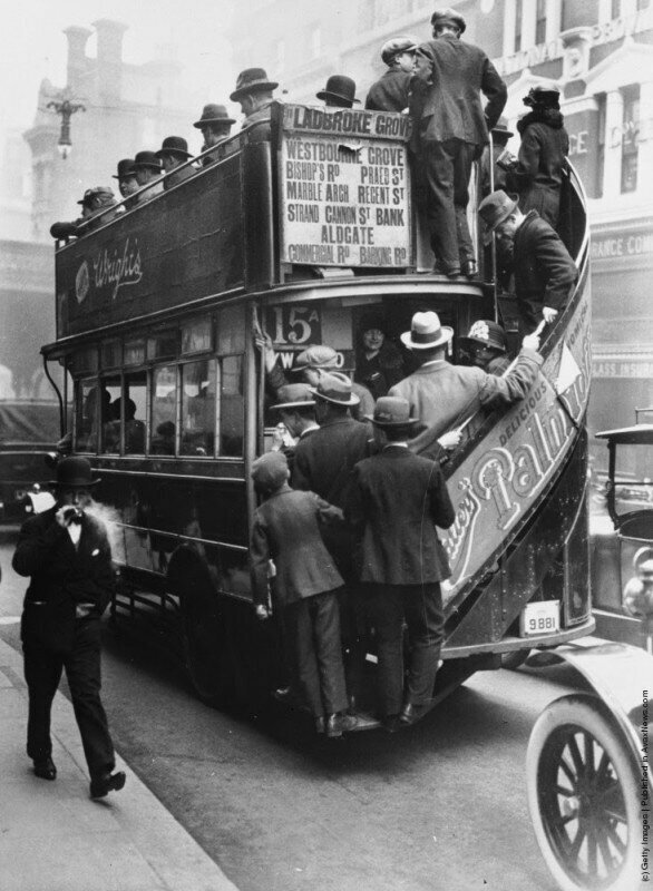 Лондонский автобус. 1928 г.