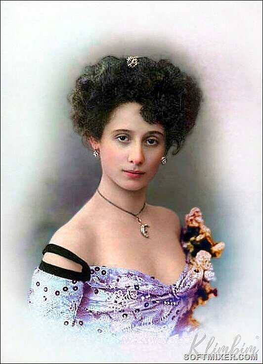 Красавицы царской России в колоризированных фото