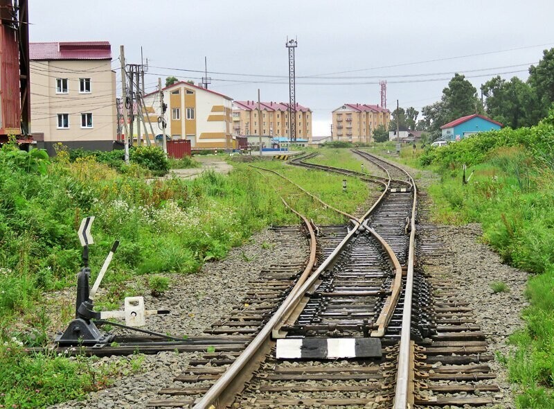 Невельск (Хонто). Город вдоль берега