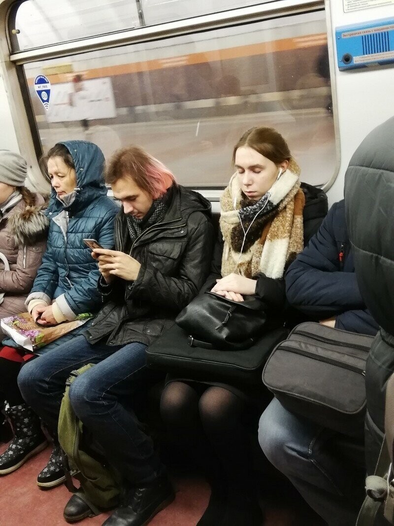 Мода российского метро: фрики из подземки