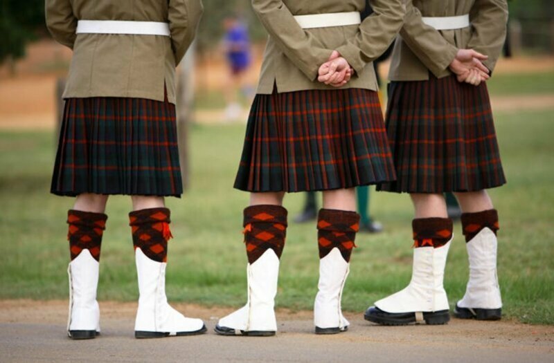 Откуда пошел обычай у шотландцев носить юбки?