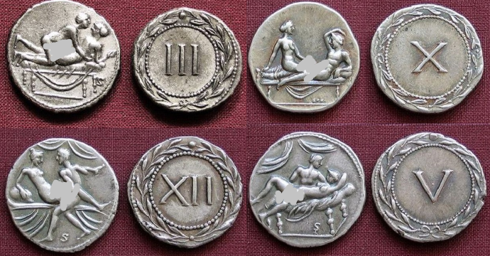 Эротические монеты