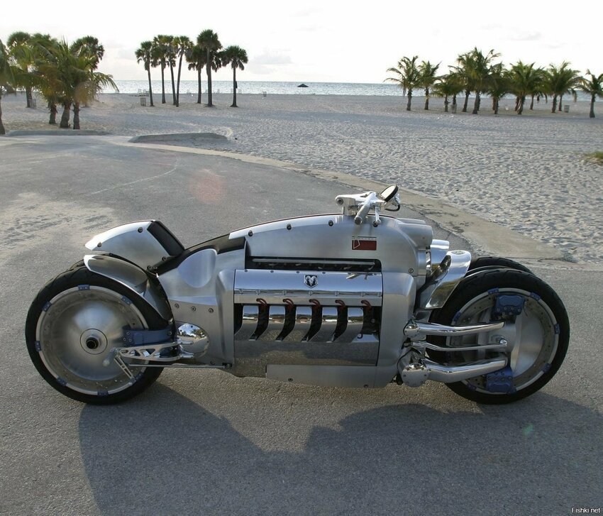 Dodge Tomahawk, самый быстрый мотоцикл в мире