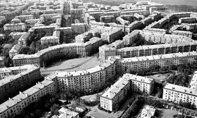 Магнитогорск — первый в мире город, изначально построенный по плану, СССР, 1966 год.