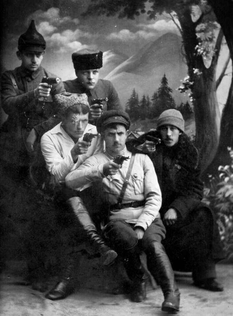 Фотосессия чекистов, 1921 год
