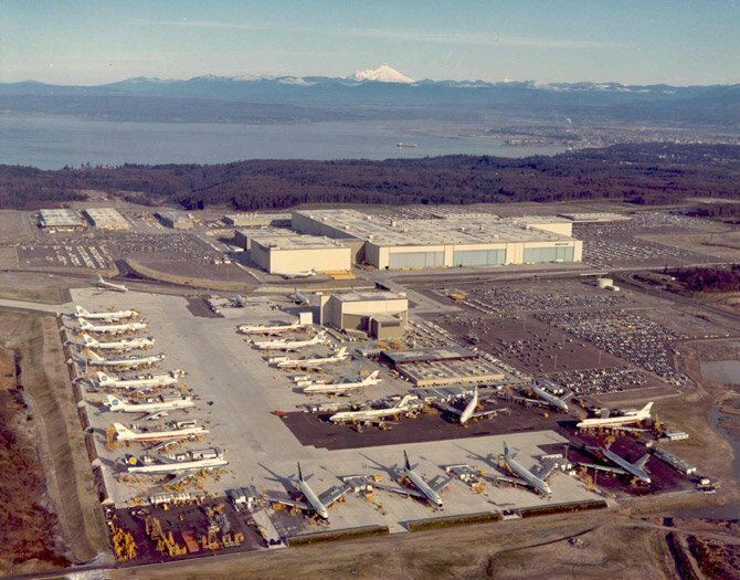 Завод Boeing Everett в США