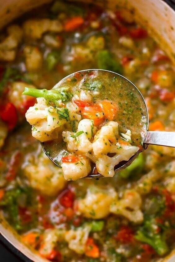 Суп с цветной капусты рецепты с фото