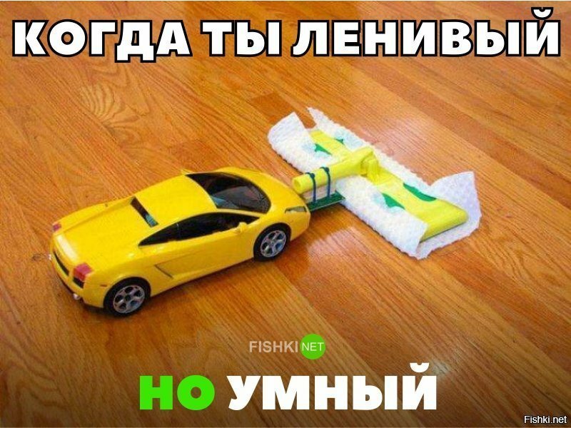 КОгда ты ленивый , но умный