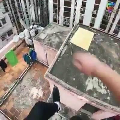 Бешенный паркур 