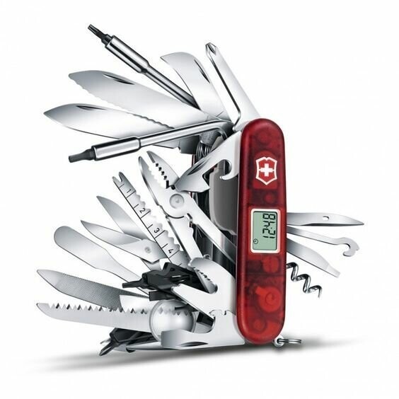 Victorinox 1.6795.XAVT Swiss Army Swisschamp Xavt Pocket Knife