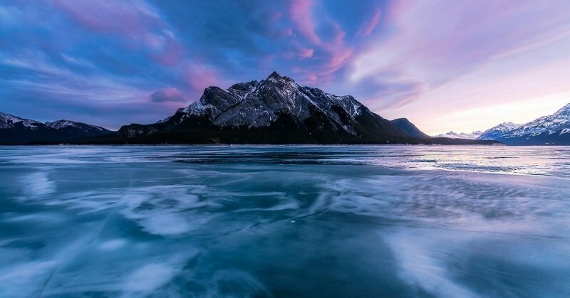 Озеро Эйбрахам, Канада