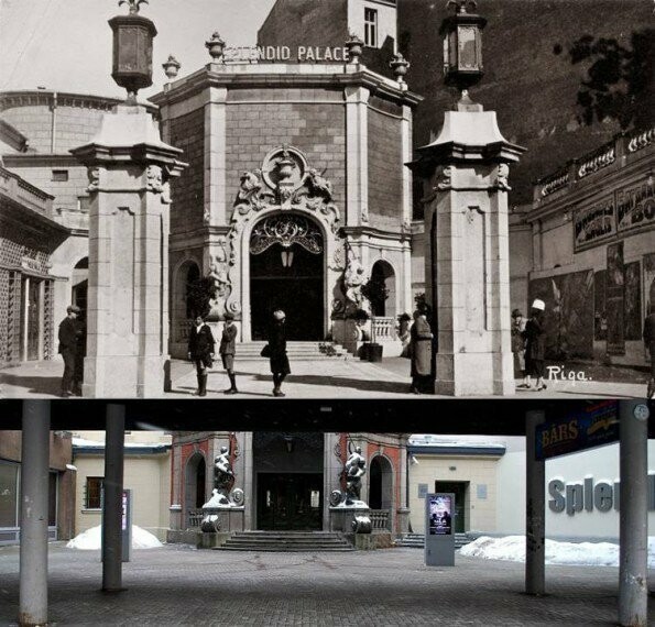 Splendid Palace в 1928 и в 2013
