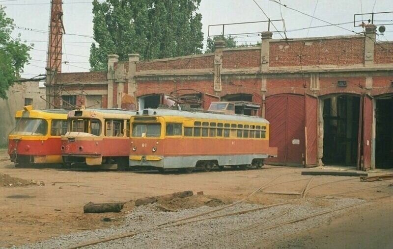 Трамвайное депо №1, Воронеж, 1993 год.    
