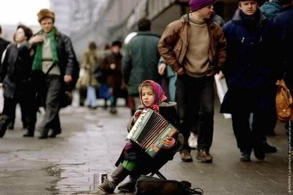 Москва, Новый Арбат, январь 1995 г.