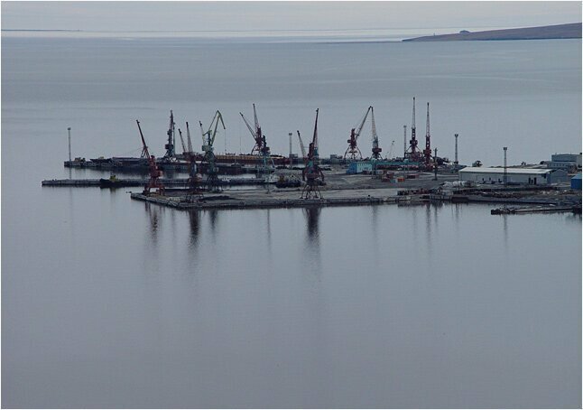 Посёлок Тикси — крупнейший порт Моря Лаптевых