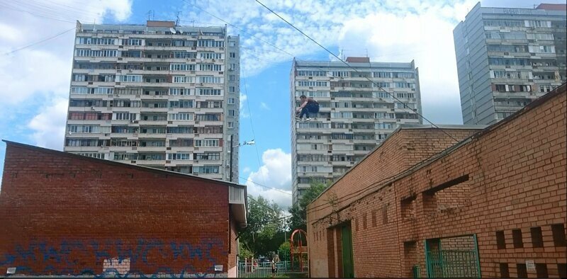 История прыжка в Троицке