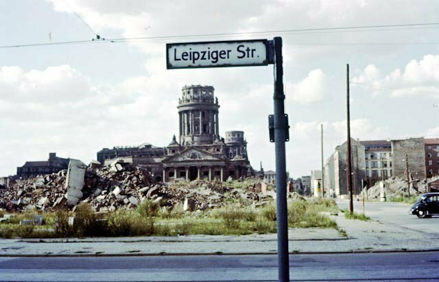 Берлин через 11 лет после войны. Германия. 1956г.