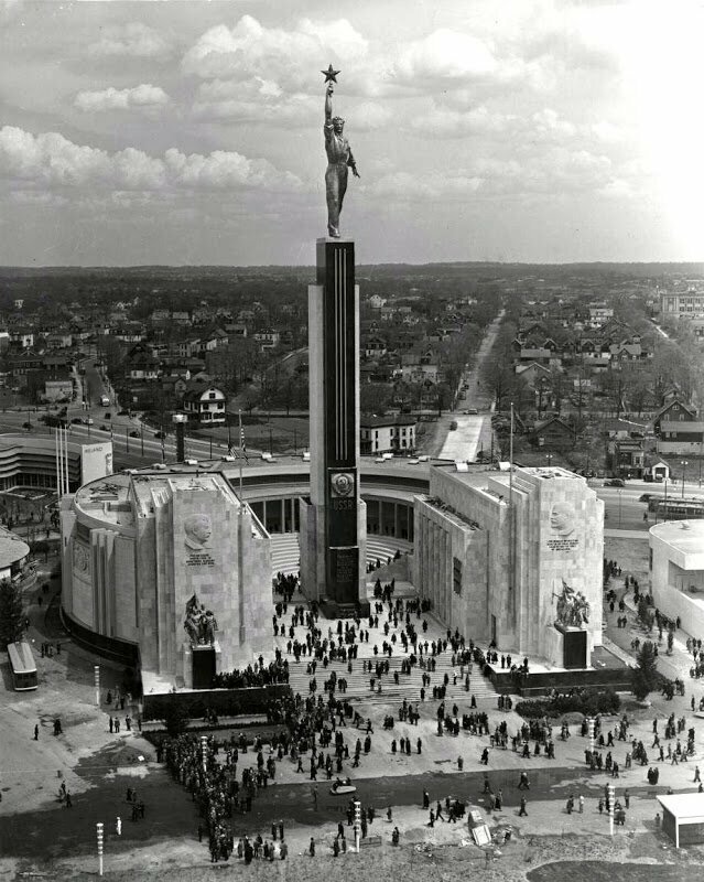 Строительство и демонтаж советского павильона на Всемирной выставке 1939 г. в Нью-Йорке