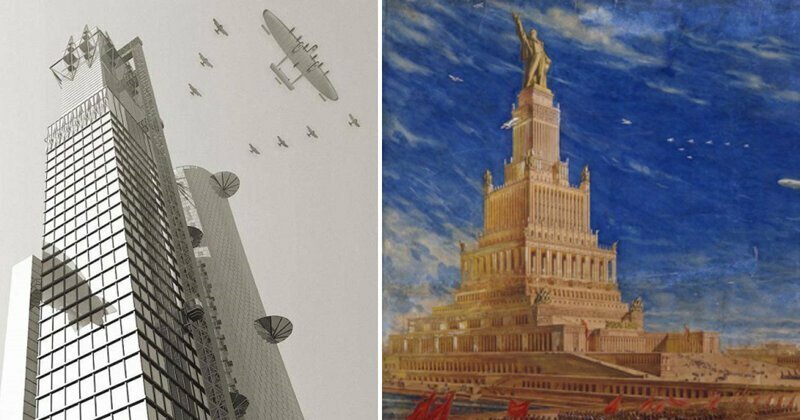 Москва, которой никогда не будет: нереализованные проекты советских архитекторов   