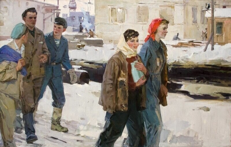 «Нарисуем —  будем жить»: строители и стройка в советской живописи