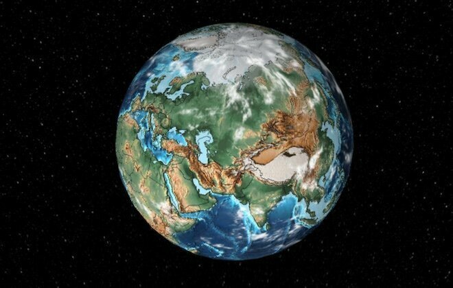 Интерактивная карта Ancient Earth