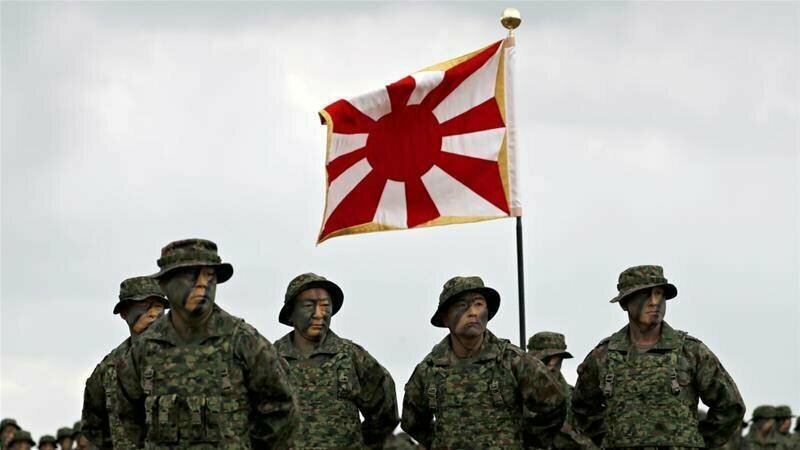 Это первый после Второй мировой отряд японской морской пехоты. Для самообороны