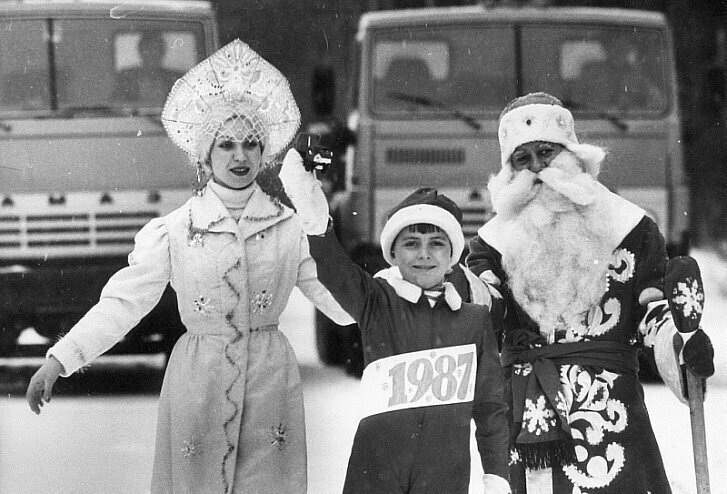 Новый год в Челнах во времена СССР