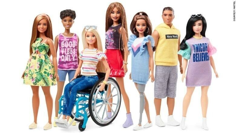 Т - толерантность: в США выпустят куклу Барби на протезах и в инвалидном кресле
