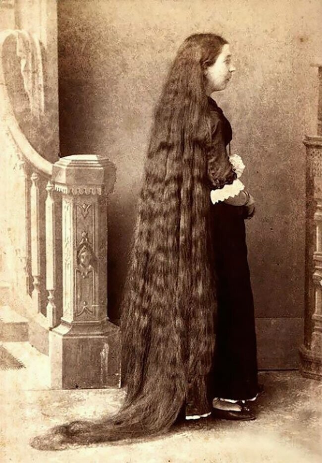Возмутительно длинные волосы викторианской эпохи заставят вас замереть от восторга