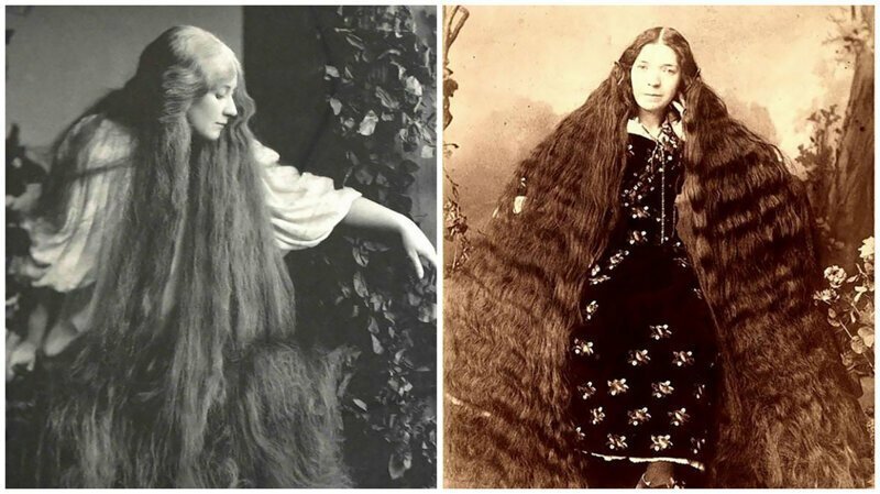 Возмутительно длинные волосы викторианской эпохи заставят вас замереть от восторга