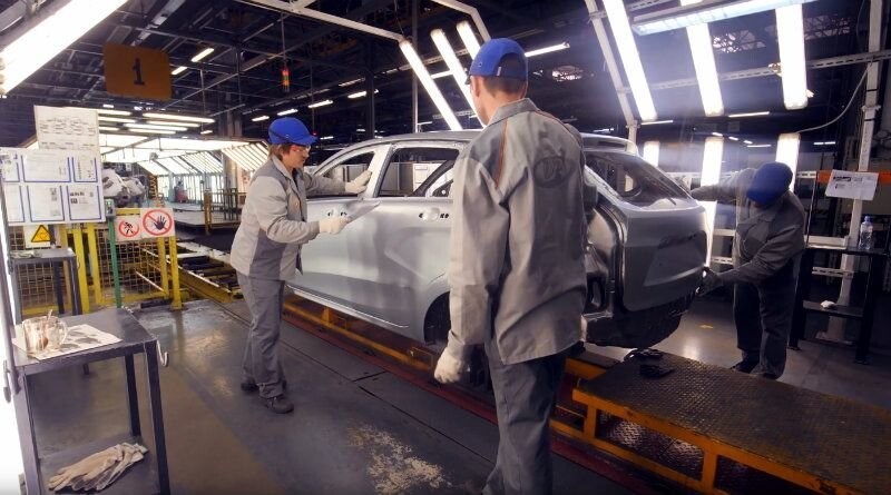  Как собирают автомобили Lada на заводе АвтоВАЗ в Тольятти