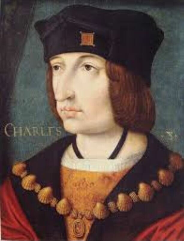Карл VIII, Франция, 1448 год: дверной косяк