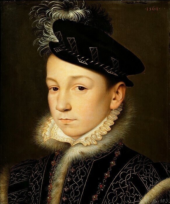 Французский король Карл IX, 1574 год: смерть от книги